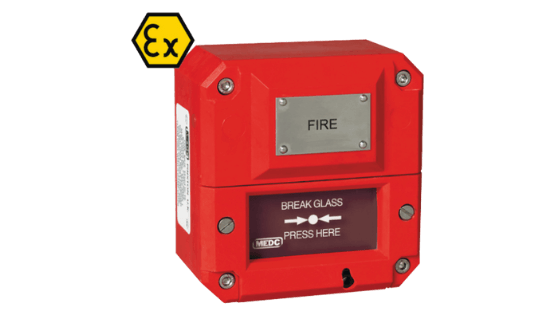 Acionador de alarme manual MEDC BG2