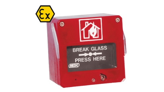 Acionador de alarme manual MEDC BG3
